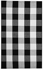 KOZYFLY Buffalo Plaid Area Rug 275x43 Inches