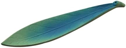 Fenteer Holder Burner Ash Tray Ceramic Leaf Design Large