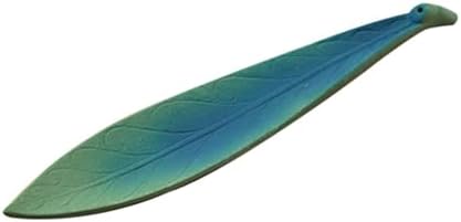 Fenteer Holder Burner Ash Tray Ceramic Leaf Design Large