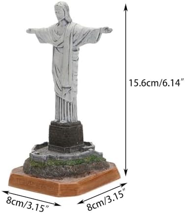 Lllunimon Christ The Redeemer Statue Brazil Rio De Janeiro Collectible Figurine