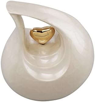 Heart of Love Cremation Urn for Human Ashes