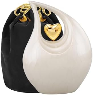 Heart of Love Cremation Urn for Human Ashes