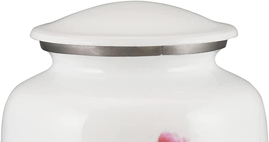 Pink Rose Humming Bird Cremation Urn for Human Ashes