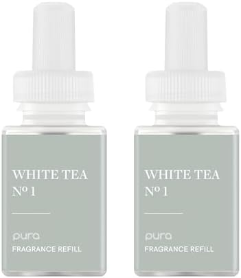 Pura Smart Home Air Diffuser - White Tea No 1 2 Pack