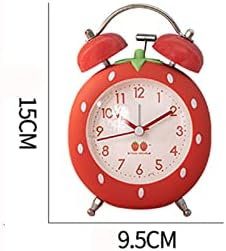 SUNESA Kids Alarm Clock Double Bell Night Light Desk Clock