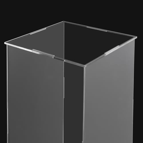 2 Pack Acrylic Pedestal Display for Home Decor