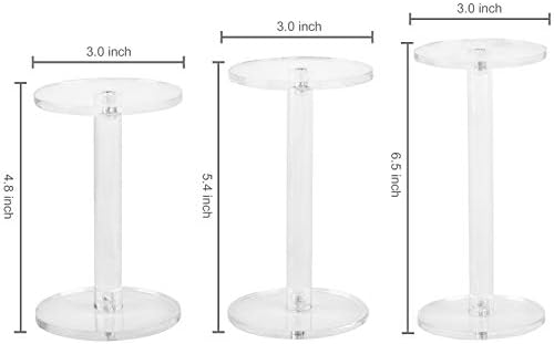 MyGift Acrylic Display Riser Set of 3