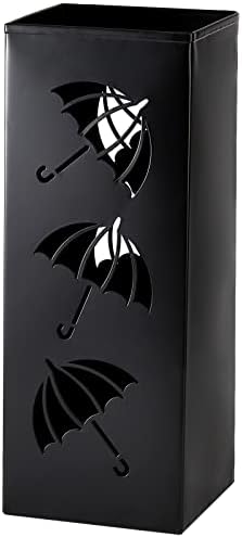 Okllen Metal Umbrella Holder 63 x 63 x 165 Black