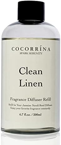 Cocorrna Clean Linen Scented Reed Diffuser Set