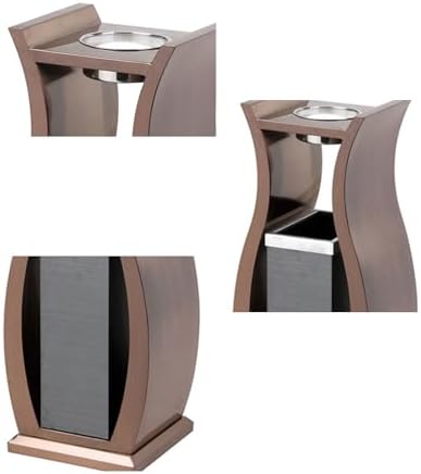 AZENHUA Vertical Stainless Steel Trash Can Ashtray