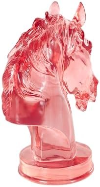 Deco 79 Pink Resin Horse Decor Sculpture