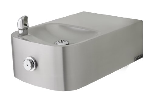 Haws 1109 Satin Finish Wall Mount Drinking Fountain