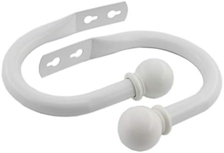 Ulifestar Decorative Curtain Holdbacks Hooks White