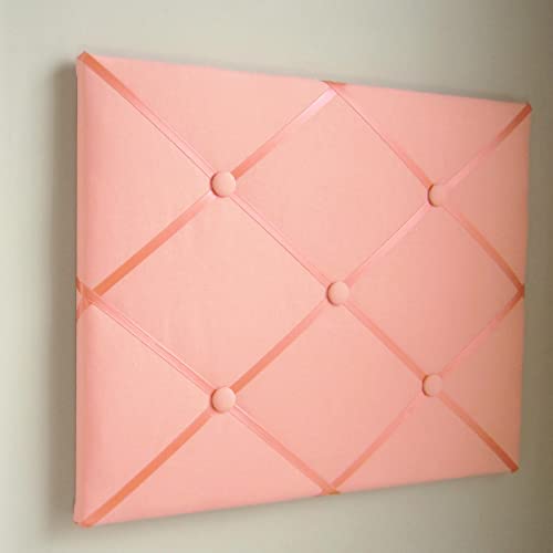 16x20 French Memory Board Creamsicle Peach 1