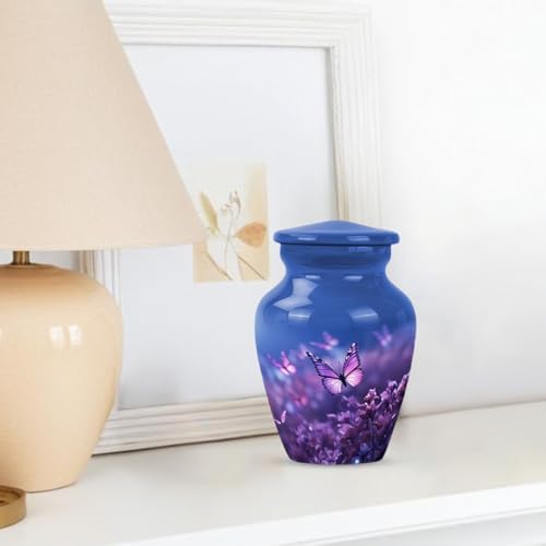 Butterfly Mini Urns for Human Ashes - 3 Inch 4 Pcs