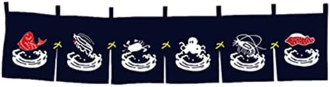 Japanese Sushi Restaurant Banner Noren Valance Curtain 43x210CM