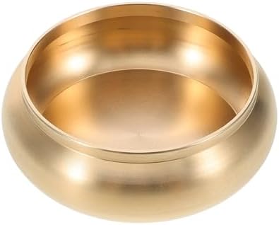 VINTORKY Elegant Brass Ashtray and Incense Holder
