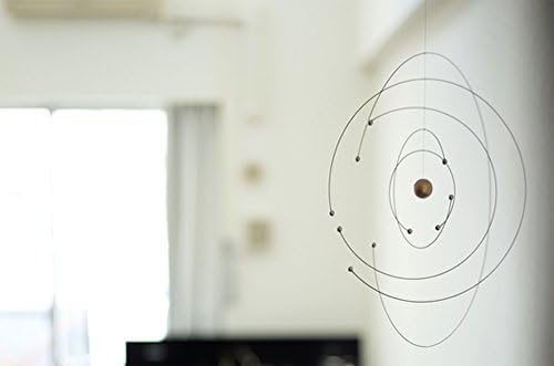 Niels Bohr Atom Model Mobile - 9 Inches Steel