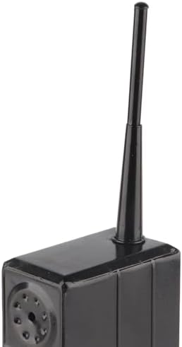 Retro Brick Cell Phone Ornament in Black