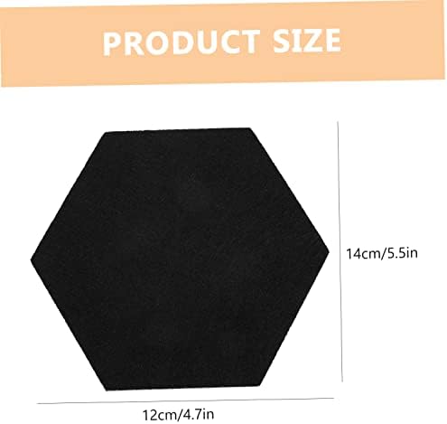 PRETYZOOM 18pc Felt Bulletin Board Wall Protectors for Classroom and Office