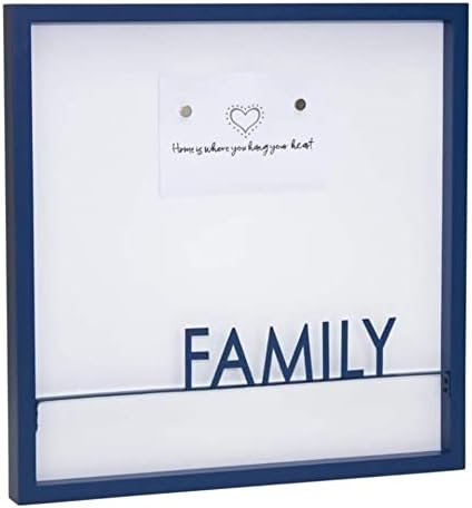 Family Memo Board Blue MDF 1575x125