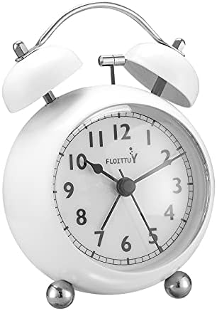 Loud Alarm Clock with Twin Bell and Backlight for Deep Sleepers