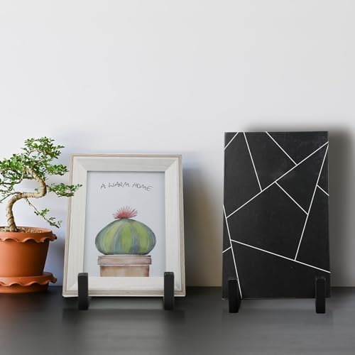 Sweetude 2 Pcs Large Plate Stand Display Easel