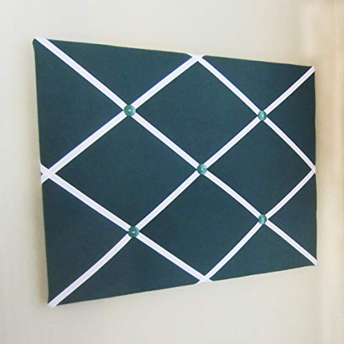 16 x 20 French Memory Board Bow Board Hunter Green White