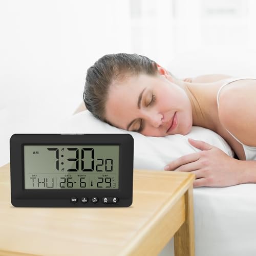 OQIMAX Travel Alarm Clock With 5s Backlight