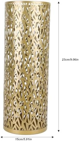 SUNFECILI Small-Gold Round Umbrella Stand Holder