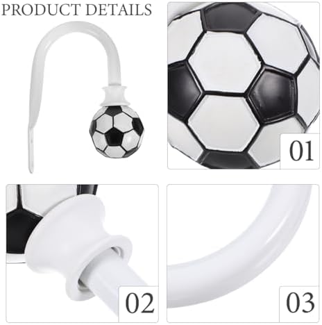 White Metal Curtain Tieback Holder for Window Holdbacks