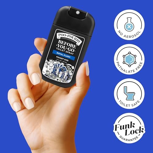 Poo-Pourri Royal Flush Toilet Spray - Eucalyptus Spearmint Scent