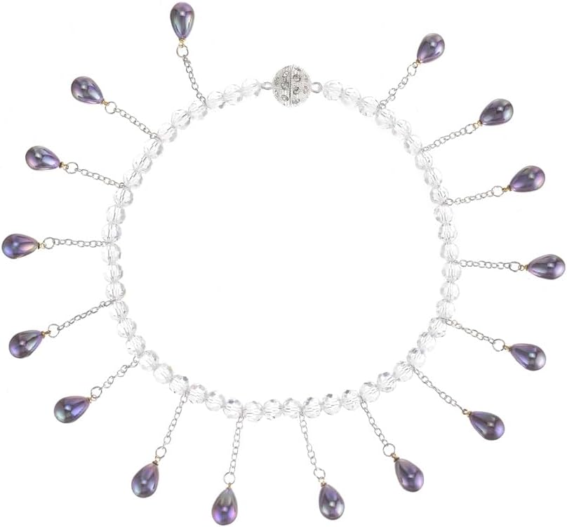SUQ I OME Pearl Crystal Magnetic Curtain Holdback