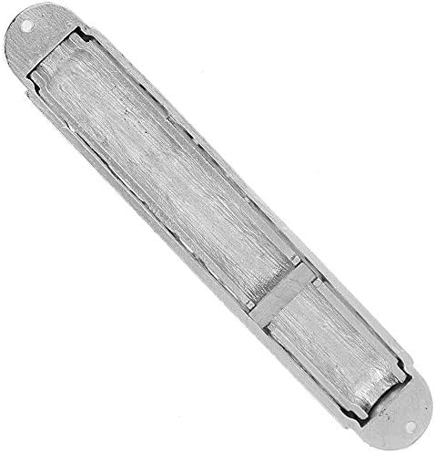 Matashi Hand Painted Enamel Mezuzah with Hebrew Shin and Crystals