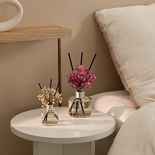 Cocodor Flower Reed Diffuser Set with White Jasmine Scent