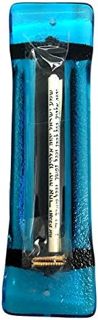 Tamara Baskin Art Glass Mezuzah Handmade Gift Boxed with Scroll Included