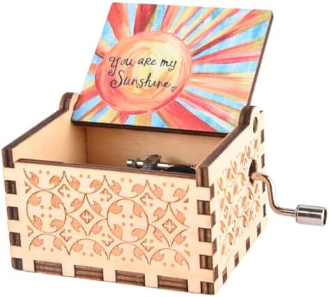 You Are My Sunshine Music Box Wooden Gift