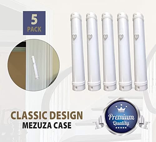 Super Stam Mezuzah Case Holder with Waterproof Rubber Cork