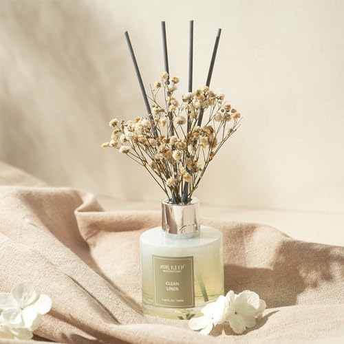 Airkeep Reed Diffuser Set - Clean Linen 100 ml