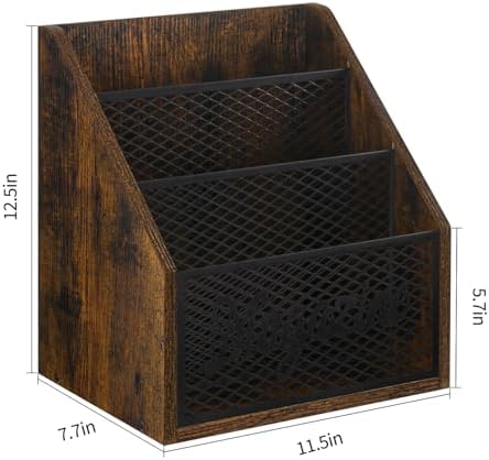 YINMIT 3 Tier Magazine Holder Floor Rack