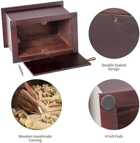 Cremation Urns For Human Ashes - Wooden Urns L-Tree Style