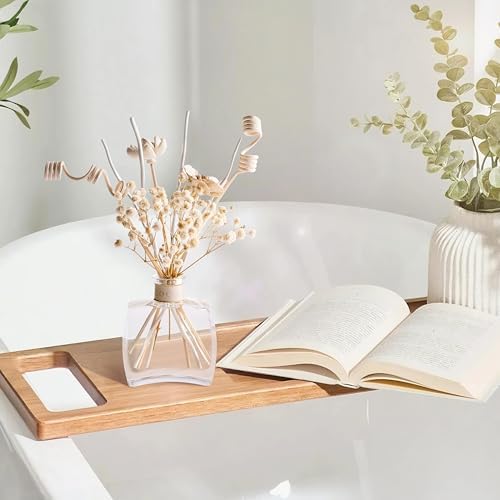 COCORRINA Reed Diffuser Sticks - White Floral Home Decor