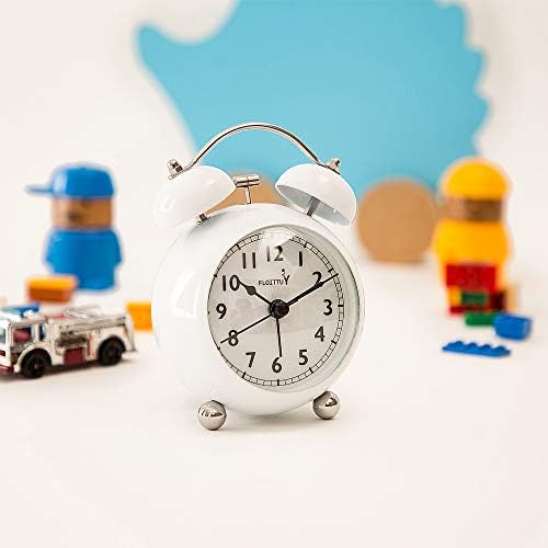 Loud Alarm Clock with Twin Bell and Backlight for Deep Sleepers