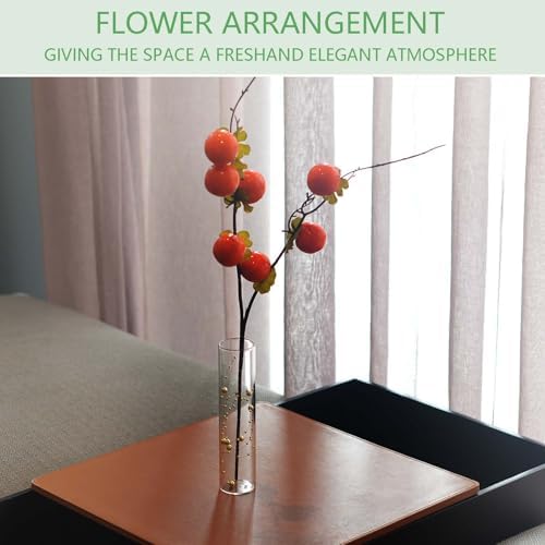 18pcs Clear Glass Vase Cylinder for Centerpieces and Decor