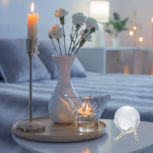 Uxcell Metal Crystal Ball Display Stand 22 Inch Diameter