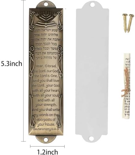 We Moment Mezuzah with Scroll for Door