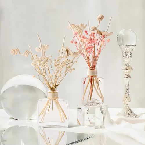 COCORRINA Reed Diffuser Sticks - White Floral Home Decor