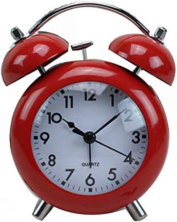 ROCILB Alarm Clock with Night Light and Double Bell