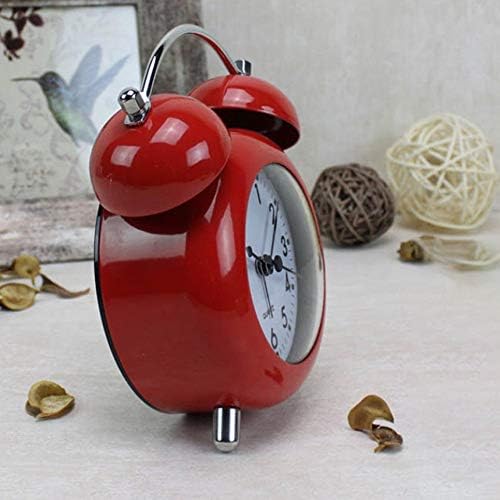 ROCILB Alarm Clock with Night Light and Double Bell