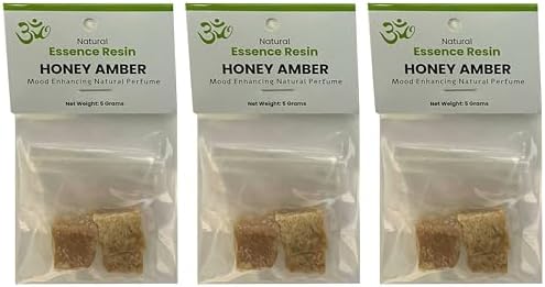 Honey Amber Essence Resin - 5 Gram Set of 3
